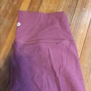 Pink lululemon leggings